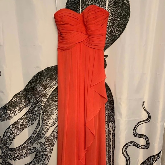David's Bridal Dresses & Skirts - Coral Bridesmaid Dress